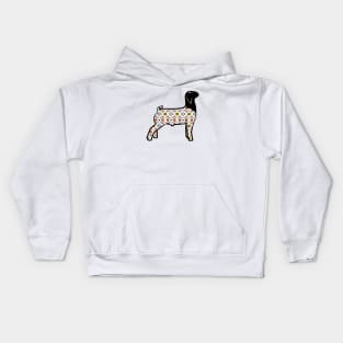 Aztec Market Goat - NOT FOR RESALE WITHOUT PERMISSION Kids Hoodie